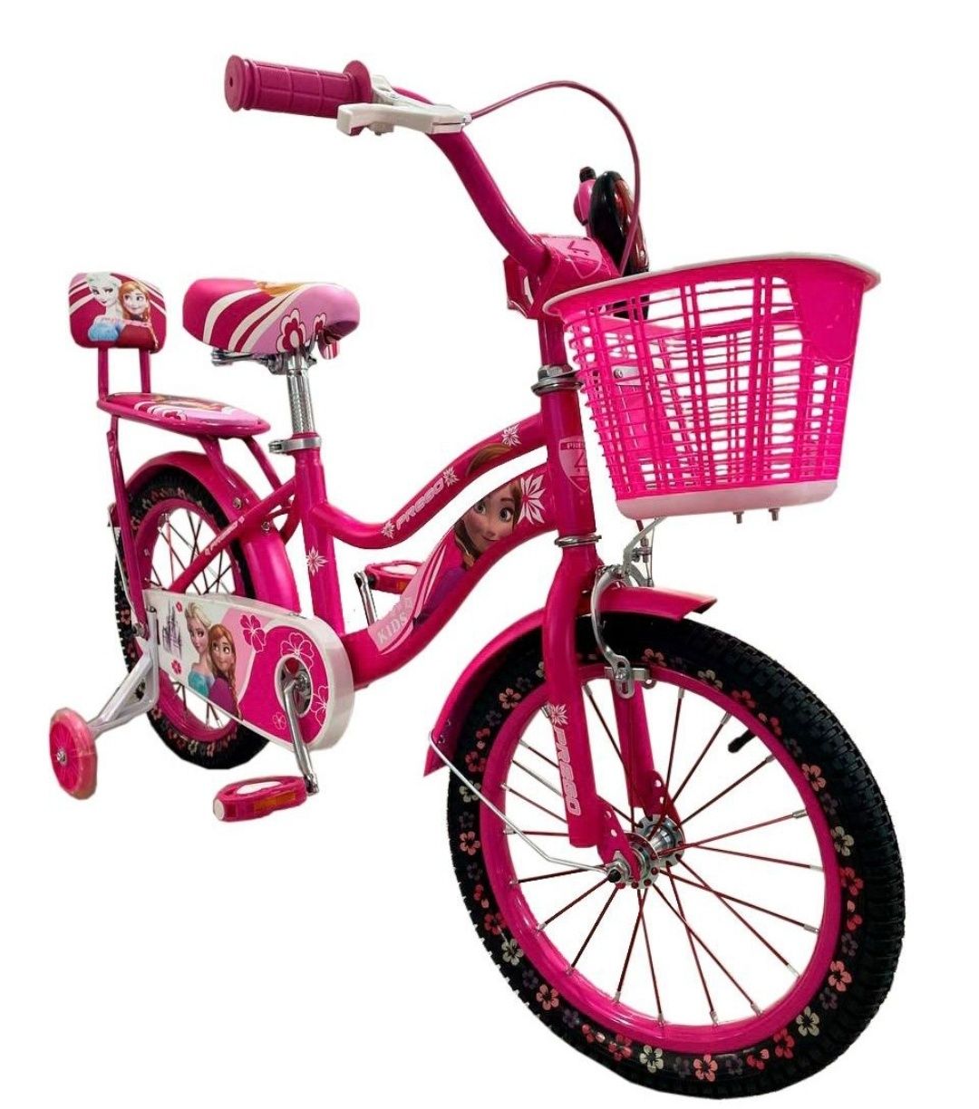 Новый детский велосипед. Велики со склада. Велосипед для девочек.