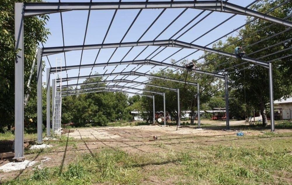 Hale metalice demontabile 12x25x4