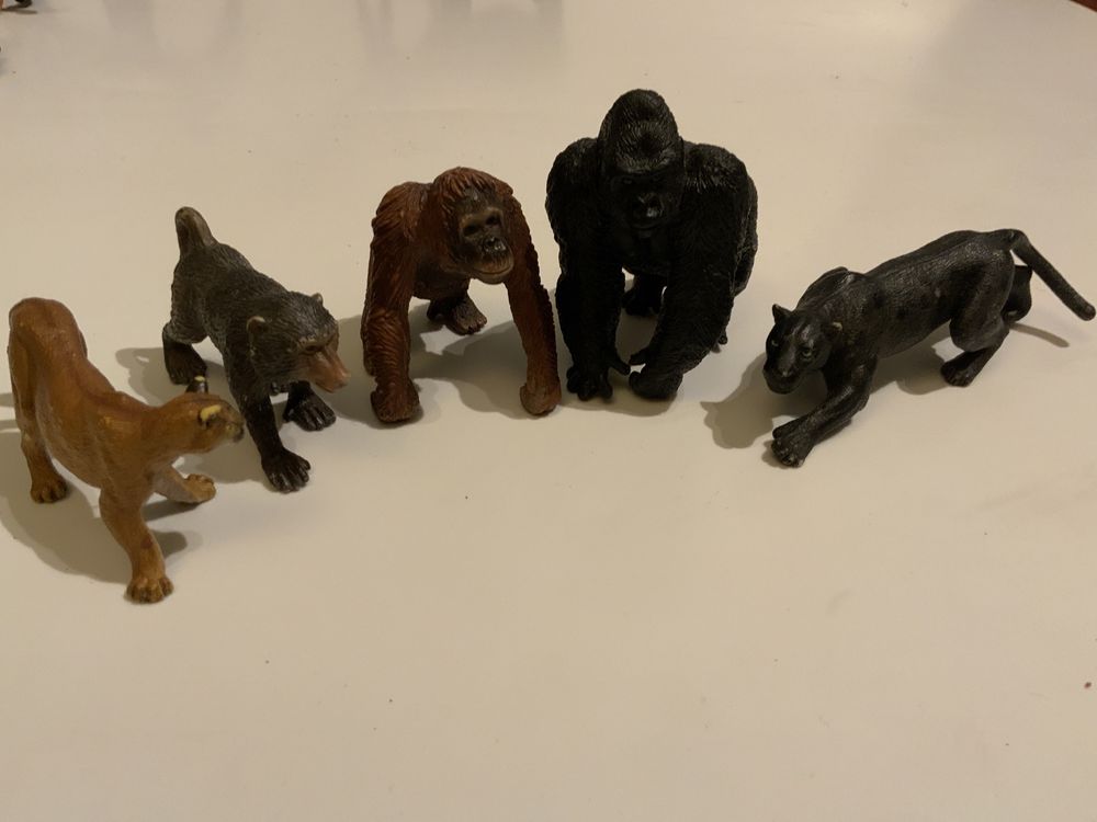 colectie figurine schleich  animale savana raritati