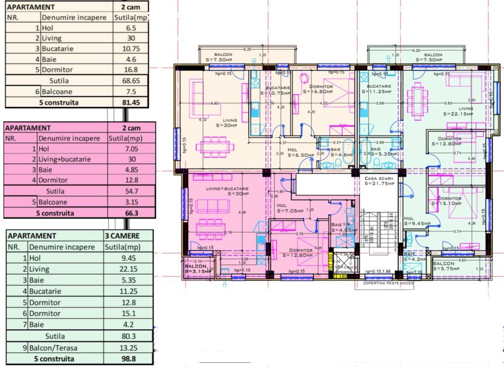 BLOC NOU 2024 • S.M.E Residence SISEȘTI • Apartamente 2/3/4 Camere