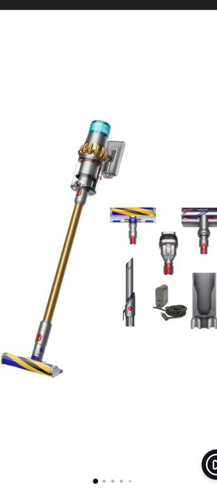 Aspirator vertical Dyson V15 Detect Absolute 2023 447000-01, 660W, 0.7