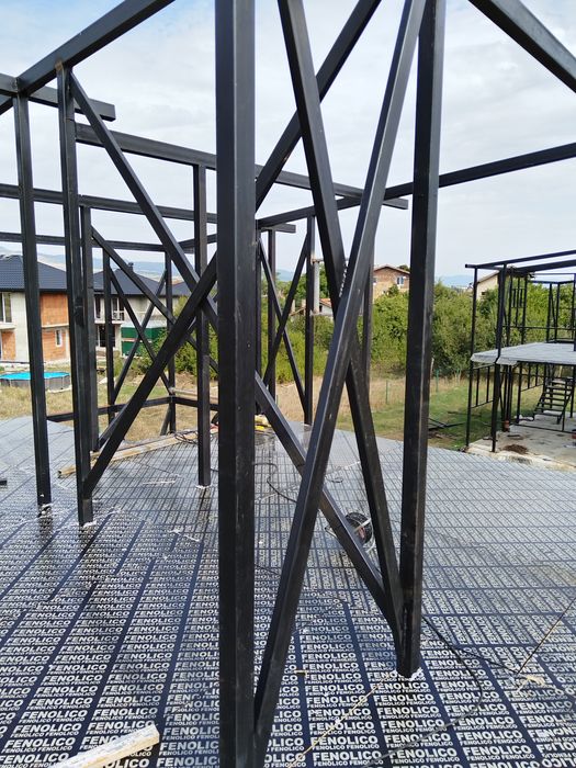 Изработка на метални конструкции и метални изделия железарски услуги