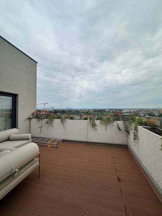 Jadiniere, ghiveci mozaic spălat