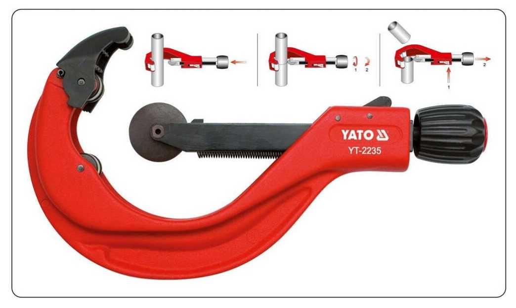Cleste taietor tevi 50-127mm 2-5" Yato YT-2235