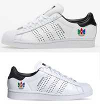 2бр. 28.5 Маратонки Adidas Superstar Multicolor и Hi-Tec Silver Shadow