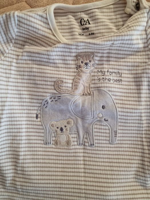 Costume/pijamale C&A bebe marimea 74 + salopeta