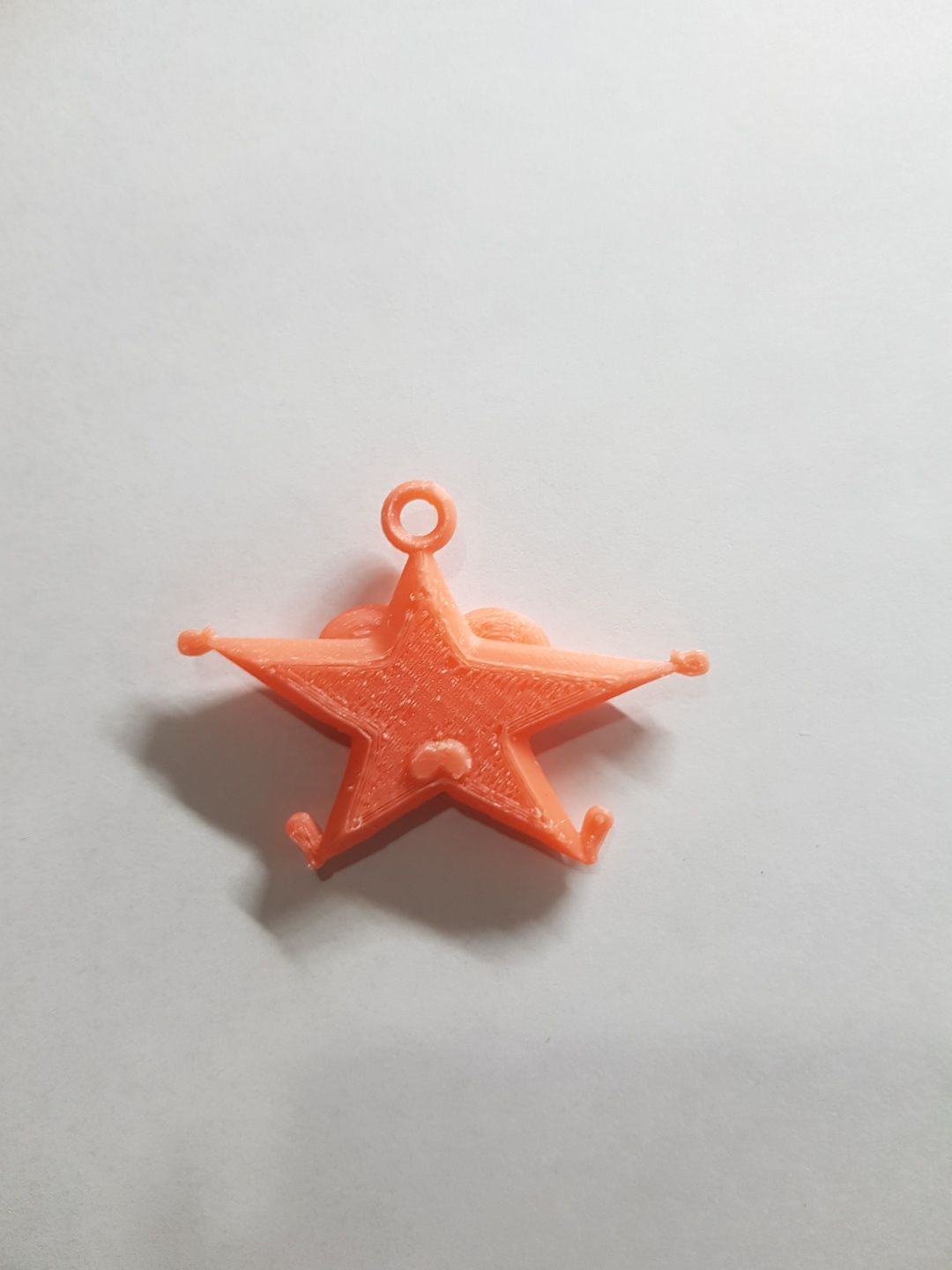 Кричащая звезда брелок на 3D принтере