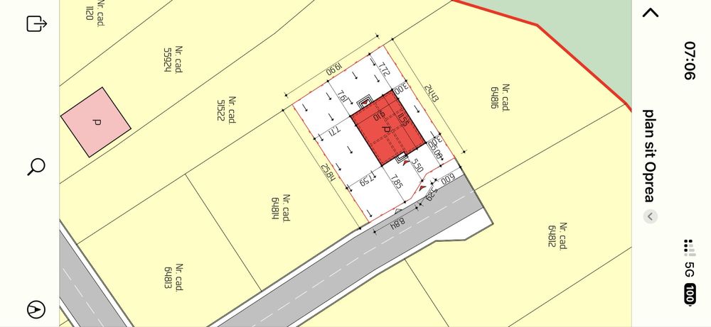 Casa la cheie | Teren 500 mp2 Osorhei
