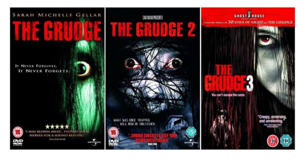 Filme Horror DVD The Grudge 1-3 Complete Collection