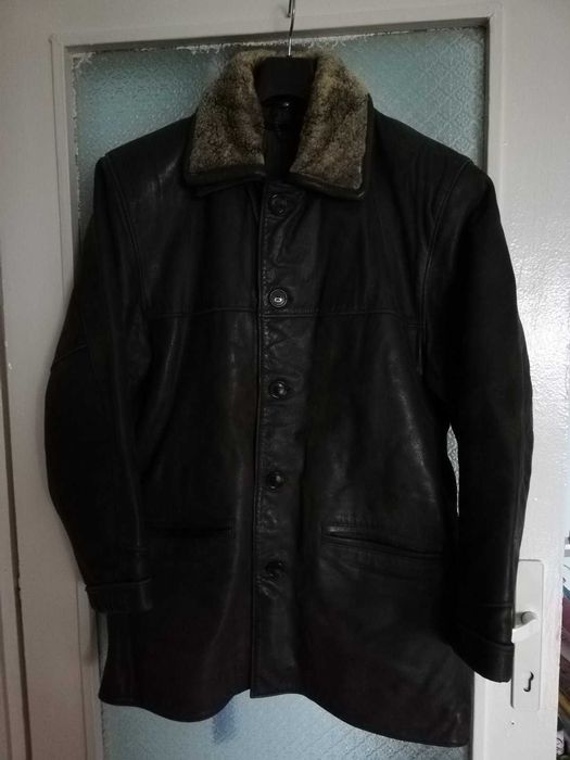 Мъжка шуба от естествена кожа на DINAMO размер XL