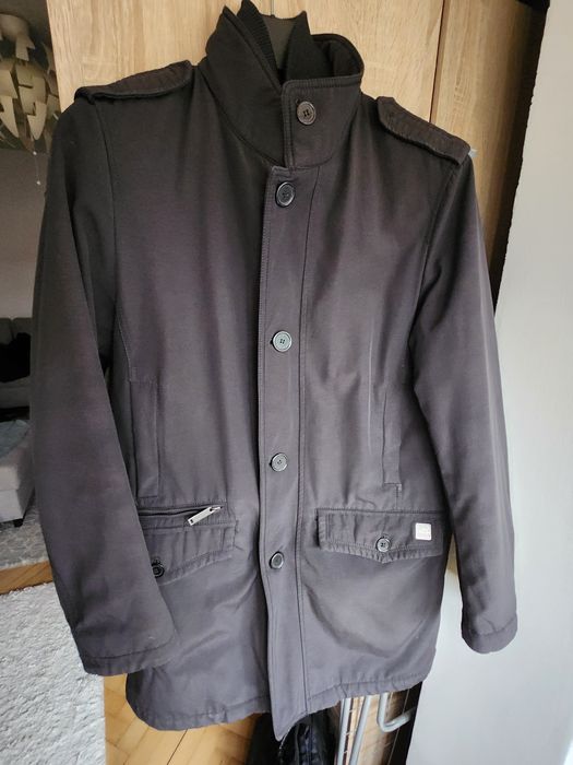 Palton negru elegant