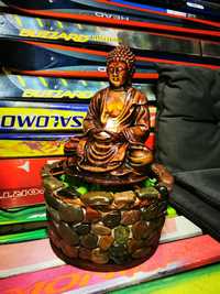 Vand decor zeu Buddha fantana arteziana cu lumina