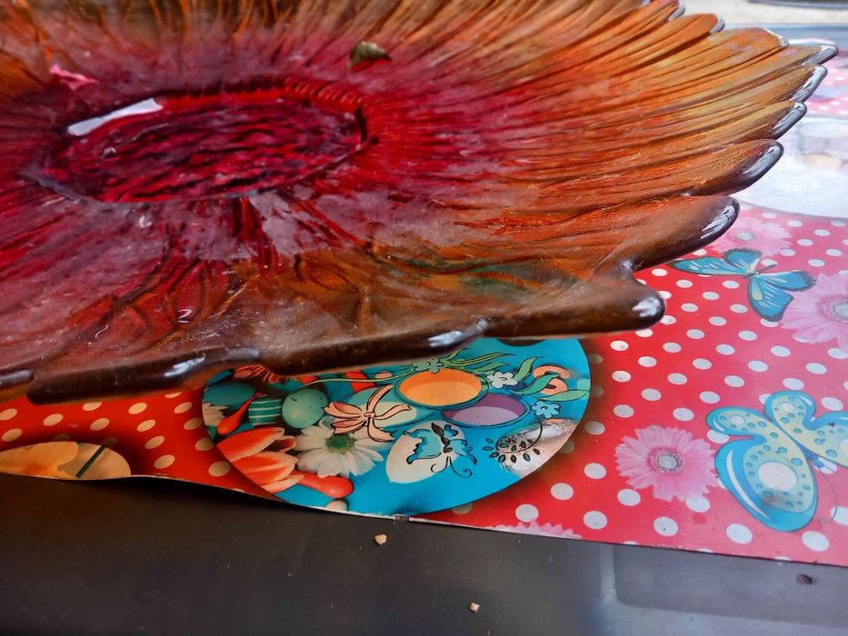 Fructiera mare stil floare