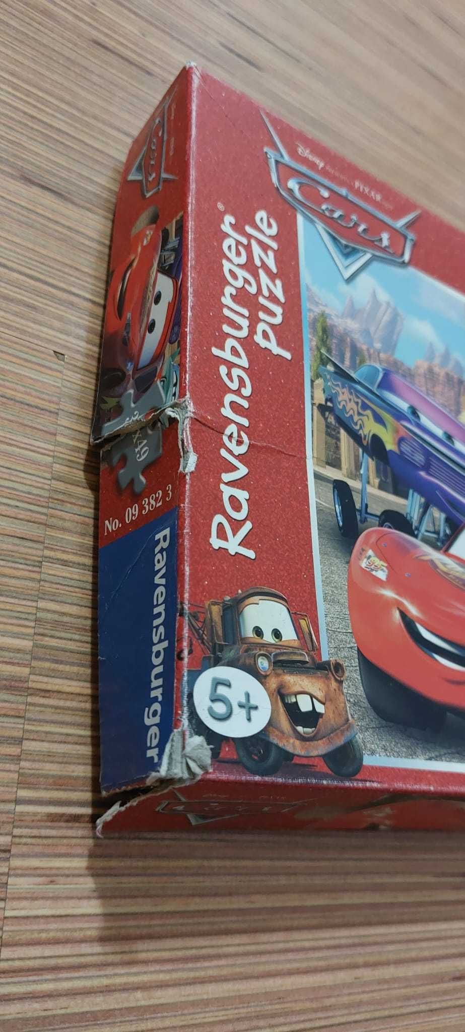 Puzzle Ravensburger Cars Disney Pixar 3 in 1, 49 piese fiecare,  5+