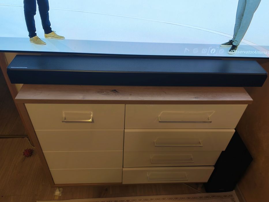 Soundbar Samsung Harman Kardon HW-Q90R, 512 W, 7.1.4 canale, Subwoofer