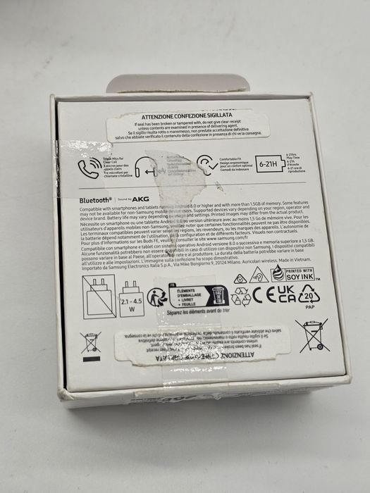 Casti bluetooth Samsung Galaxy Buds FE, White