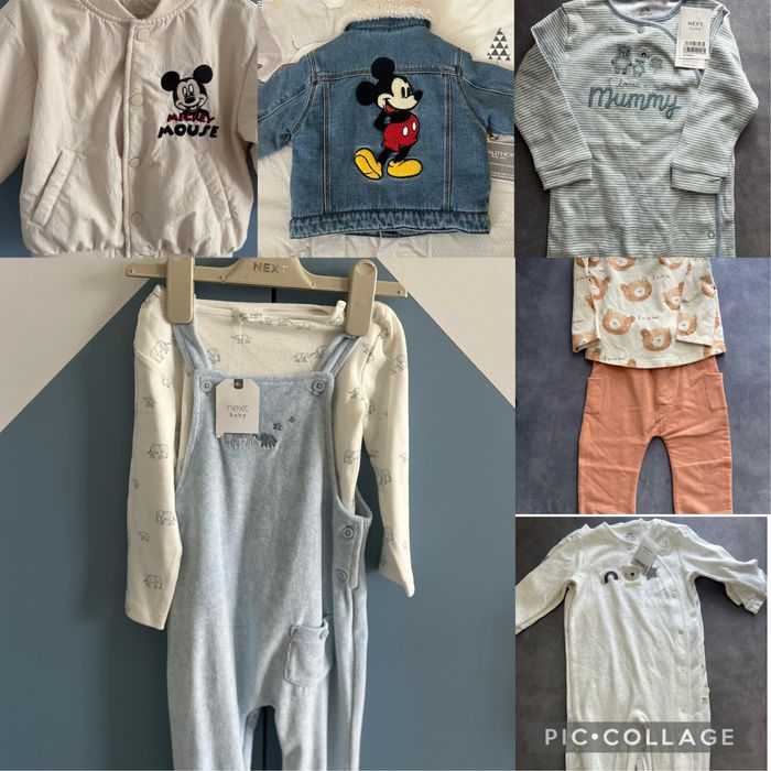 Чисто  нови дрешки Zara и Next, размери 12-18 месеца
