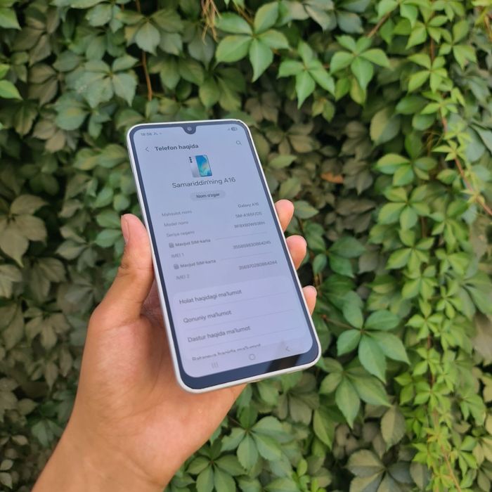 Samsung A16 sotiladi dastavka bor
