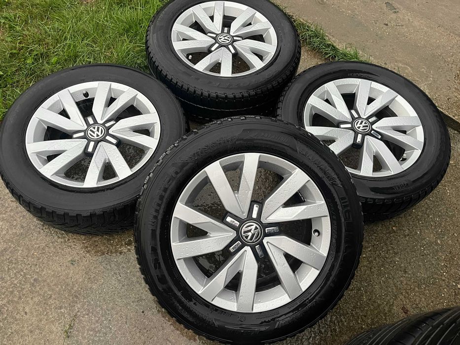 Jante 16 VW Passat B8 JETTA GOLF TOURAN cu anvelope M+S 215/60/16