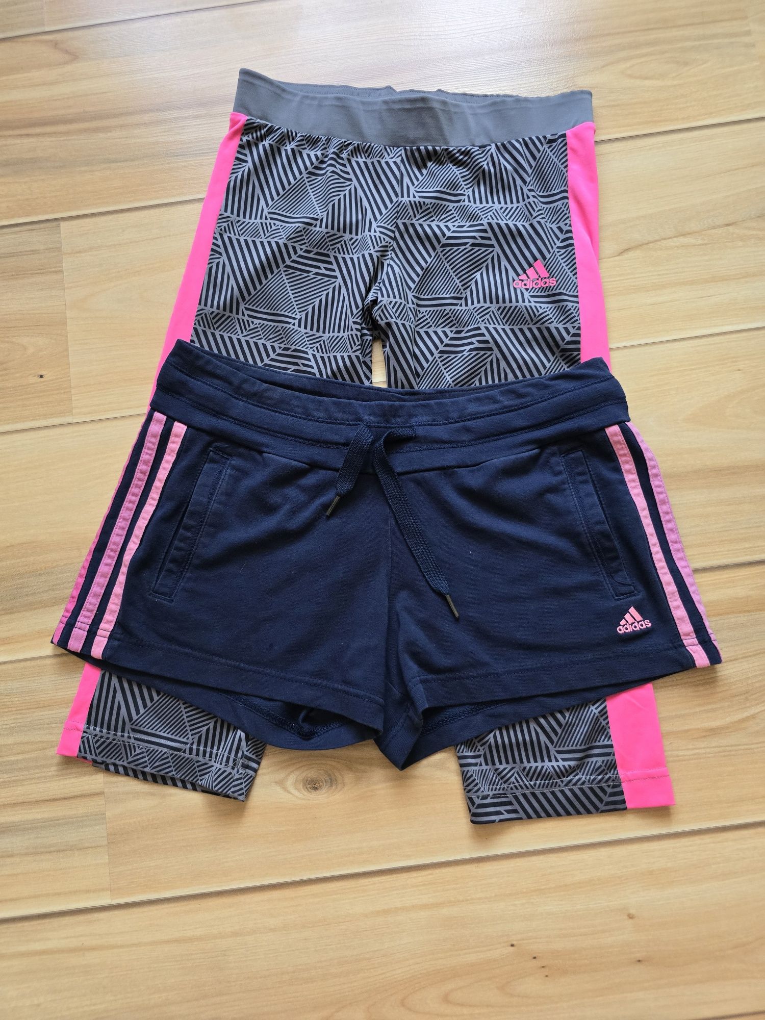Лот клин и къси панталонки Adidas S