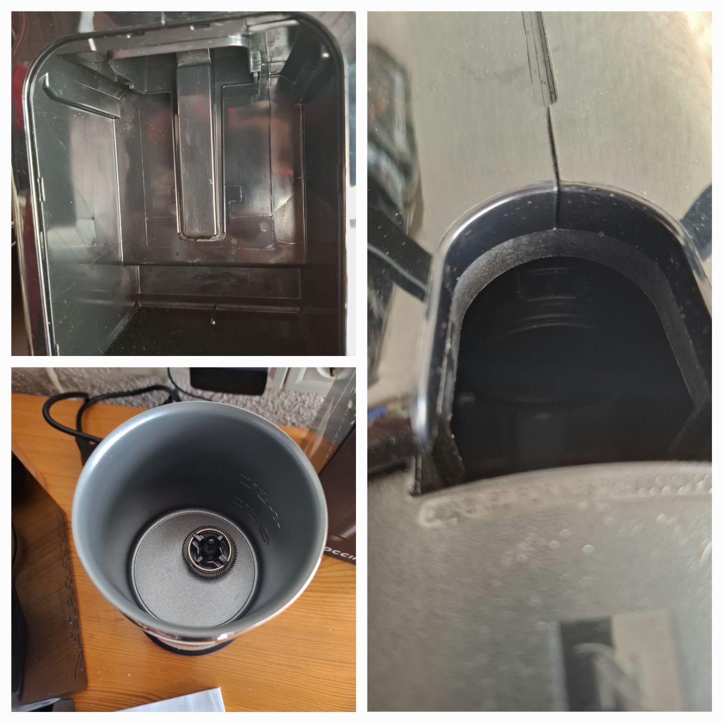 Кафемашина с капсули NESPRESSO Inissia Черна & Aeroccino3,1260 W,19bar
