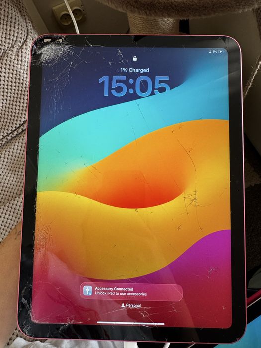 Ipad 10.9 256GB розовый