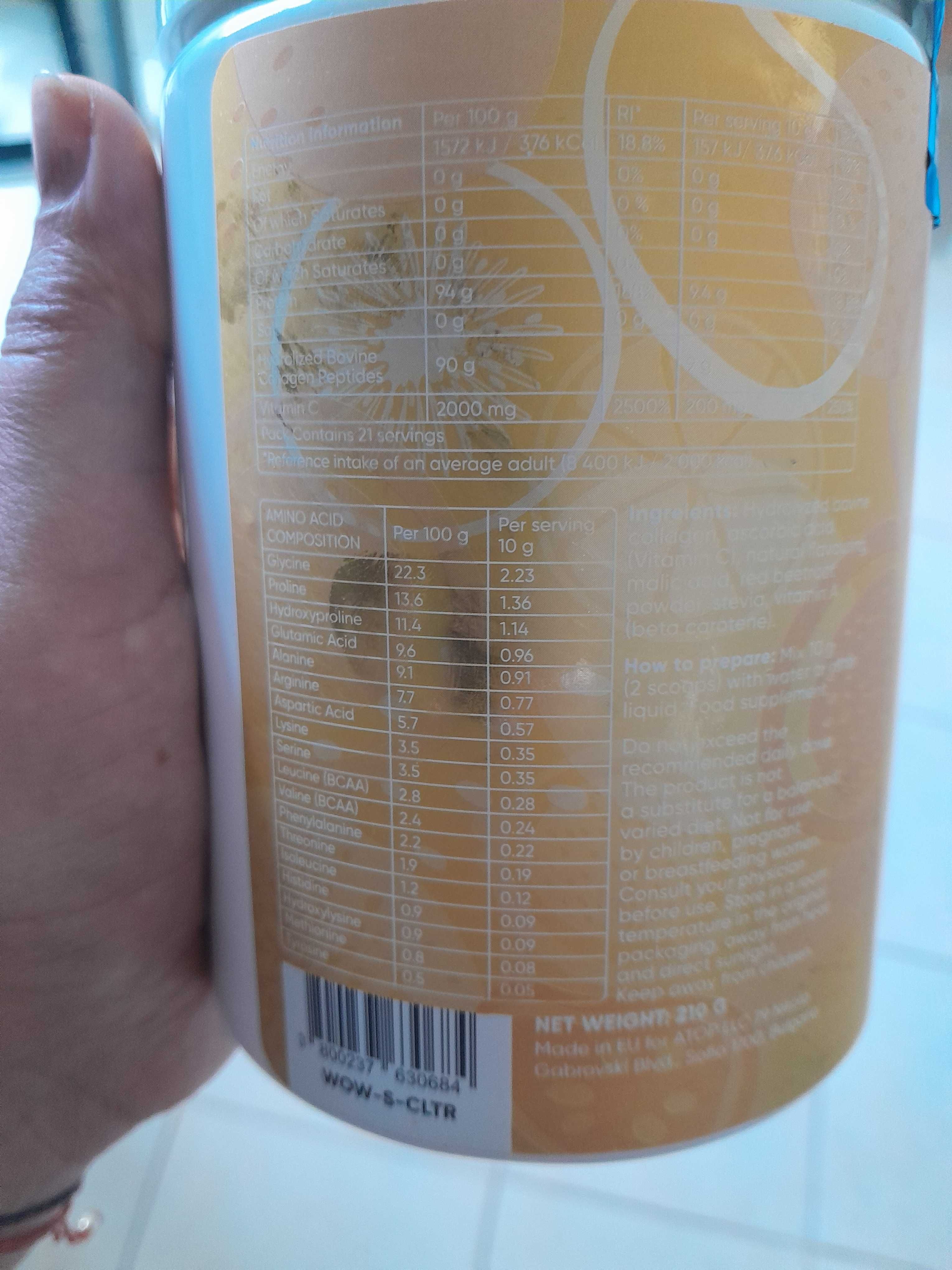 Wow tea Beauty Collagen Summer Tropicana