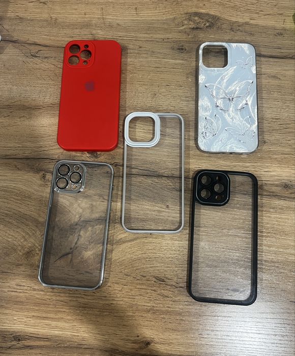 Набор чехлов для iPhone 13 Pro Max — новые, стильные