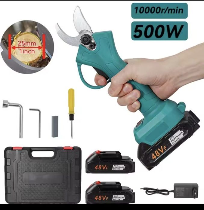 Акумулаторна лозарска ножица GEEVORKS 21V