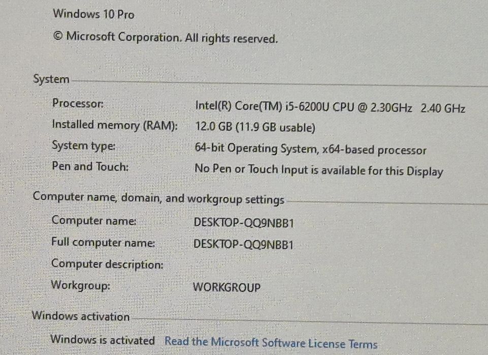 vand laptop diagnoza Lenovo ThinkPad T460s.14"FH.i5.12 gb ram.Ssd 256