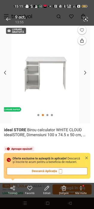 Vând masă/birou manichiură