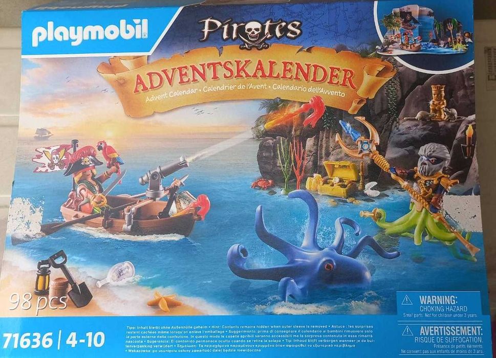 Playmobil Плеймобил Адвентс календари Дядо Коледа и Пирати