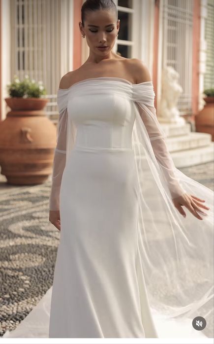 Rochie mireasa pe corp