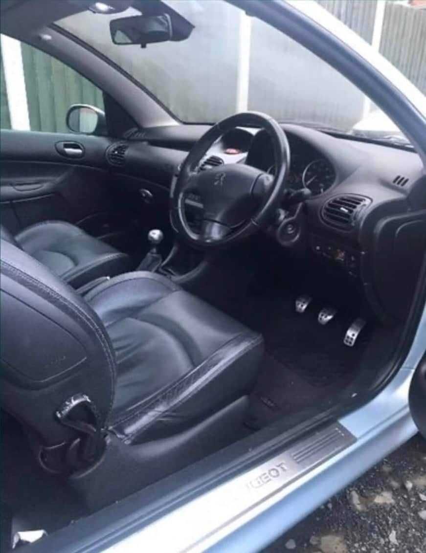 Peugeot 206cc кабрио