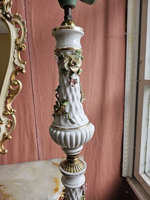 Порцеланов Лампион каподимонте италия