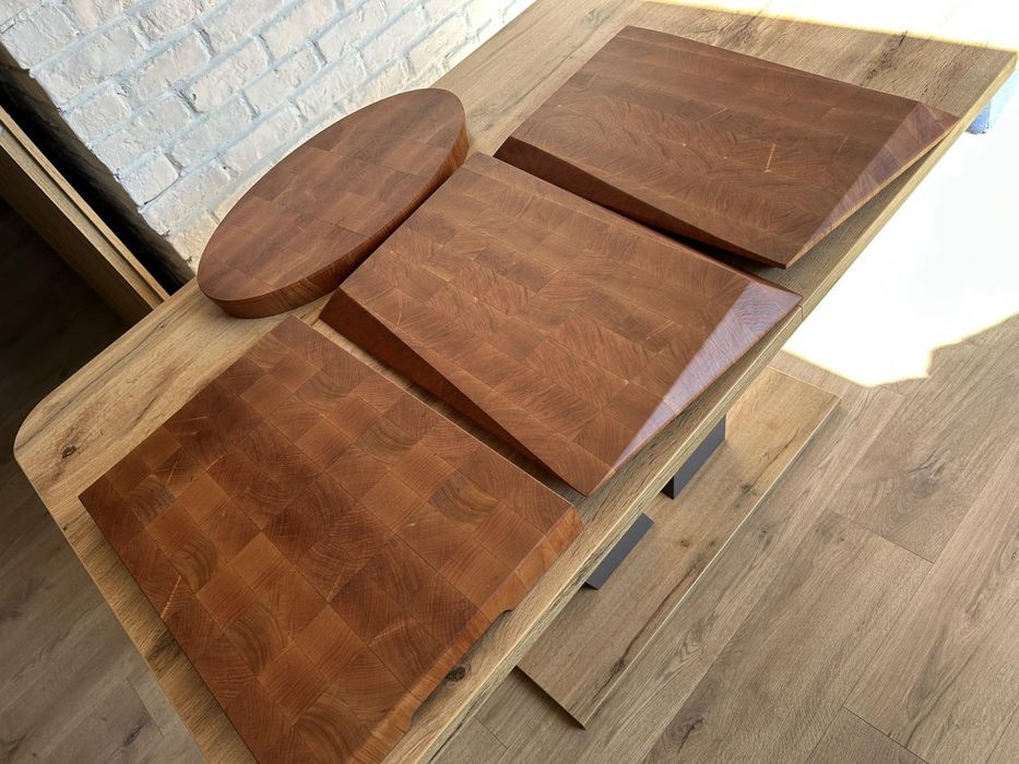 Енд грейн (end grain) дъска за рязане и сервиране