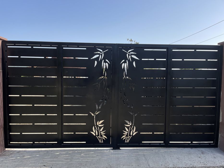 Porti, Gard, Balustrade decupate, jaluzele,sablate,electrostati