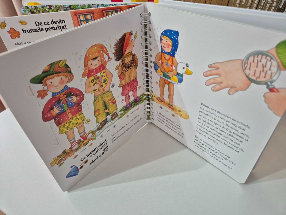 Anotimpurile - Colectia De ce? de ce? Carte pentru copii 2-4 ani,noua