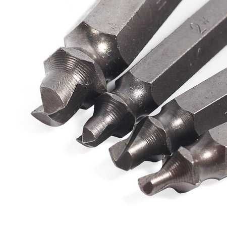 Set 4 capete extractoare pentru suruburi Speed Out