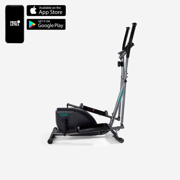 Bicicletă eliptică Essential 100 Fitness - produs resigilat Decathlon