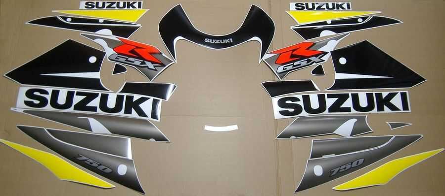 Стикери Сузуки 750 GSXR 2002-2003г Suzuki GSX-R лепенки к2 к3 k2 k3