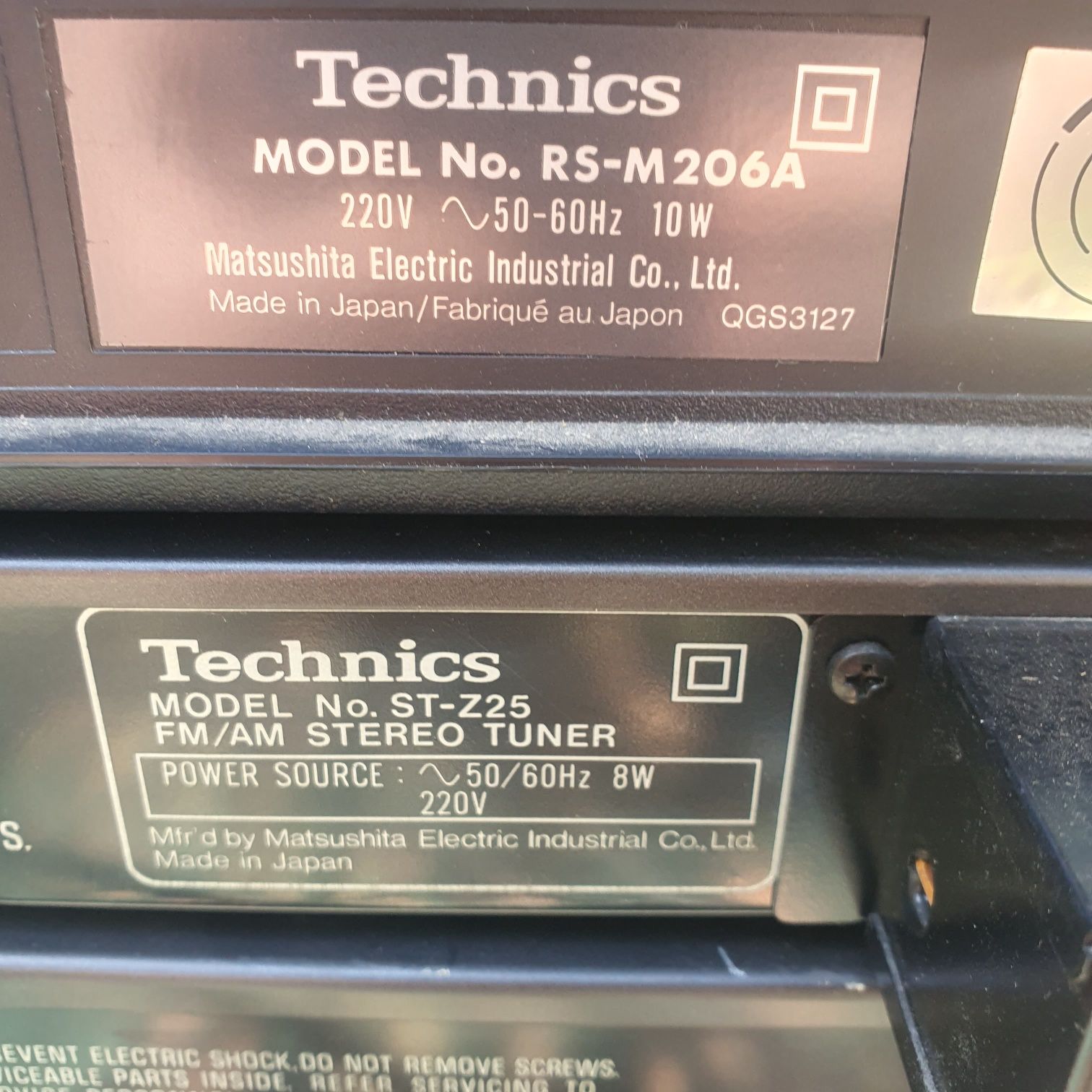 Linie audio retro technics