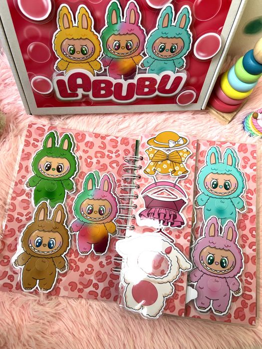 Велкро книга Labubu