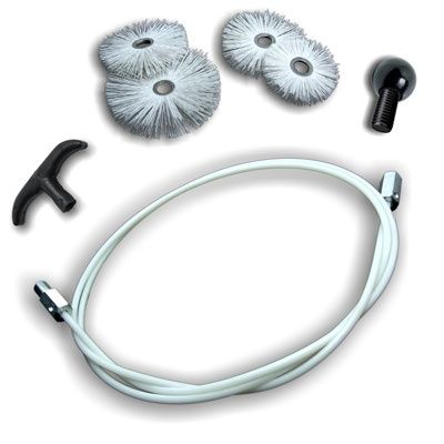 Kit curatare horn peleti, 3m, 80-100 mm diam.
