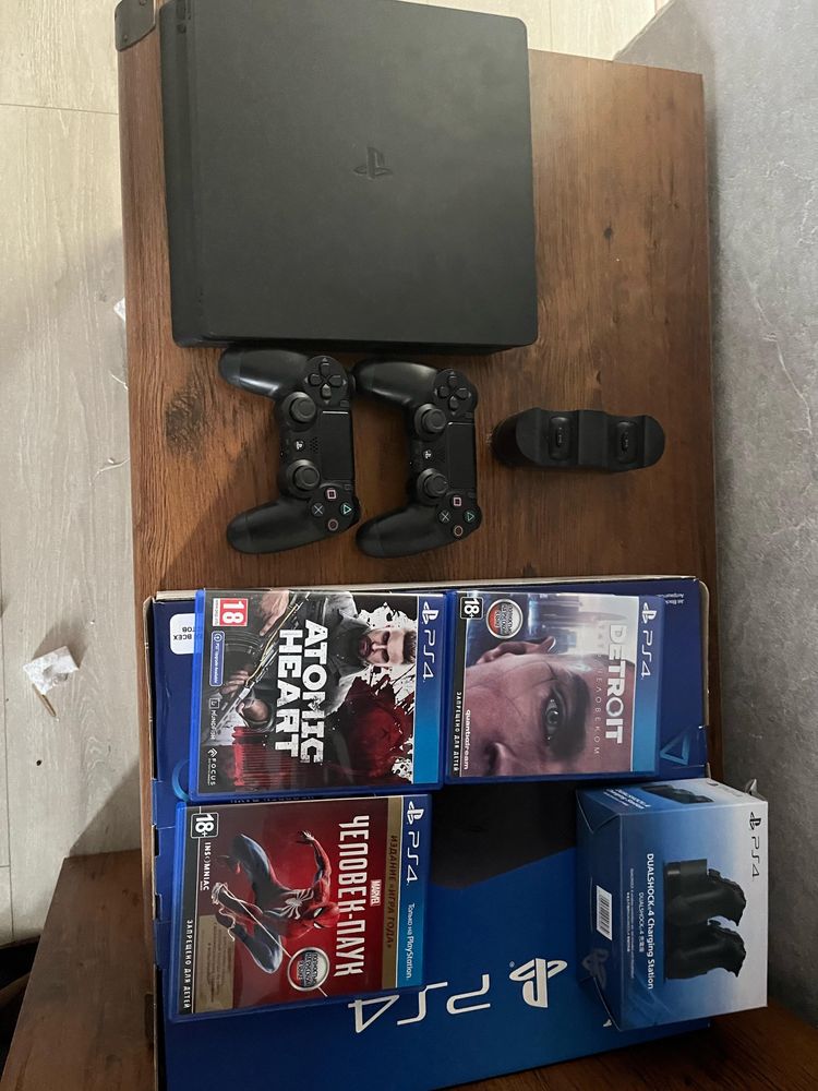 Ps4 slim 500gb на гарантии