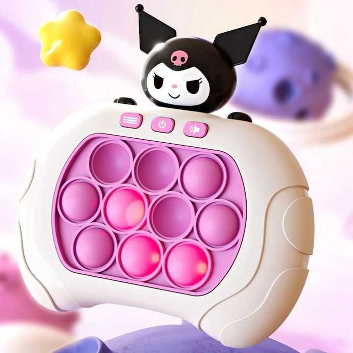 Детска антистрес играчка 999 нива на трудност popit push/Стич/Куроми