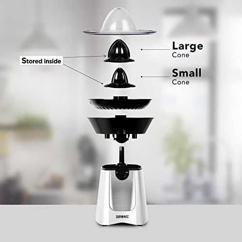 Нова Електрическа сокоизстисквачка за цитруси с мощност 100W преса