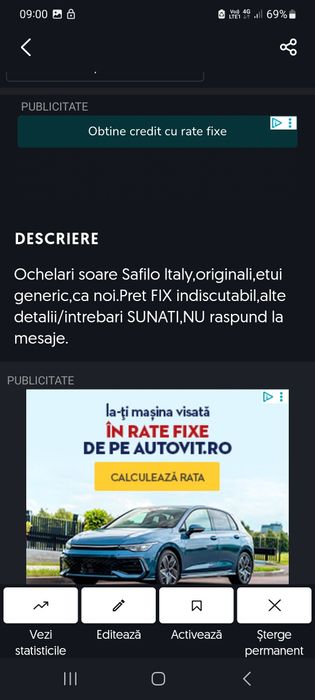 Ochelari Safilo ltaly