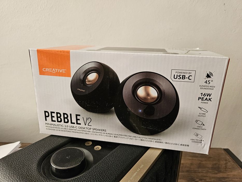 Boxe Creative Pebble v2 2.0USB-C/A & 3.5mm NOI