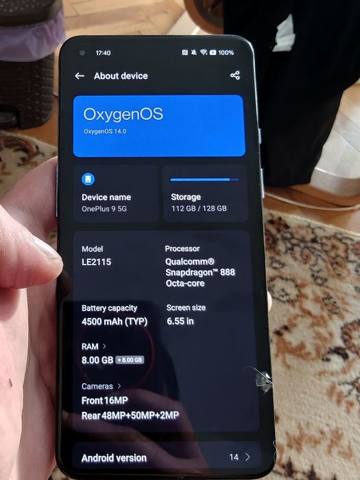 OnePlus 9 5g 8/128 GB